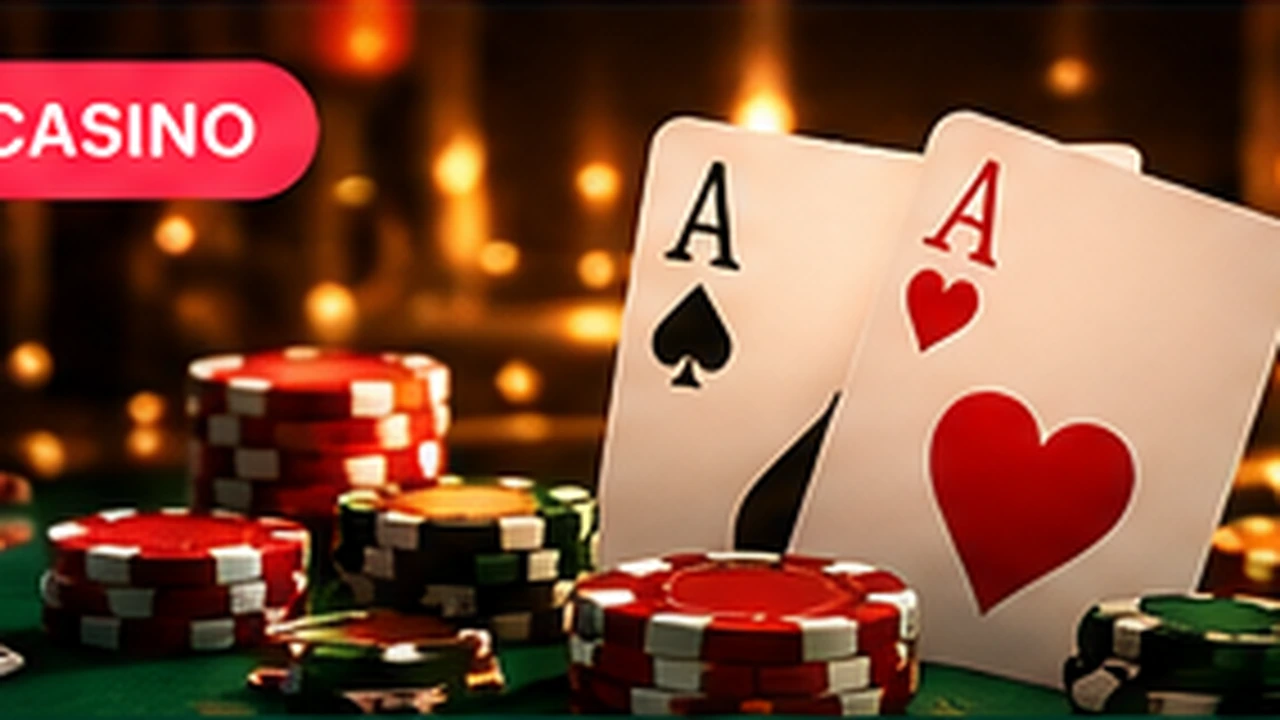 Live casino roulette and card tournament scene