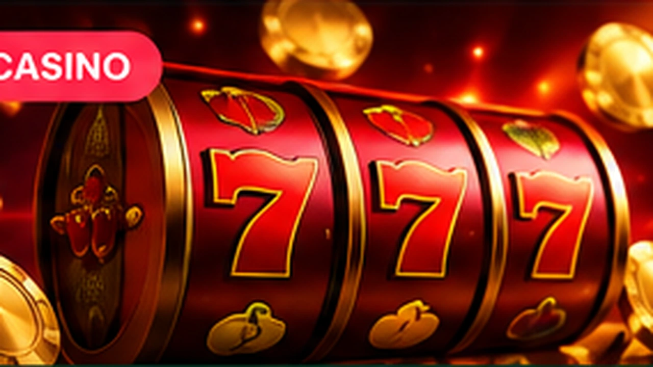 Slot machine tournament scene
